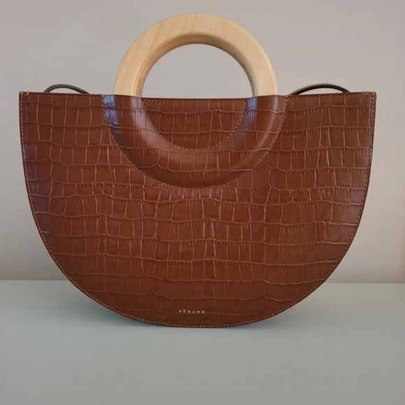 Sezanne Ama leather croco purse - Picture 3 of 5